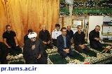 برگزاری مراسم معنوی زیارت عاشورا در مرکز بهداشت جنوب تهران