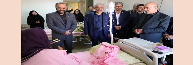 بازدید استاندار سمنان از مرکز آموزشی پژوهشی درمانی کوثر 