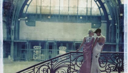 A Vintage Take on High Fashion Showcases the Beauty of a Stitch in Time