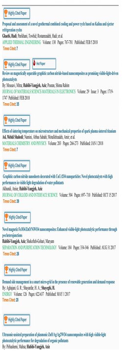 افزایش تولیدات علمی دانشگاه محقق اردبیلی براساس گزارشات پایگاه استنادی Scopus و Web of Science