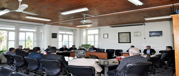 نشست شورای دانشگاه با حضور مقامات فرهنگی و اجتماعی وزارت علوم، تحقیقات و فناوری