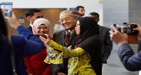 Malaysian Prime Minister visits Imperial as collaborations flourish