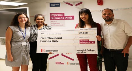 Kitchen oil recycling venture takes first prize in student pitch competition