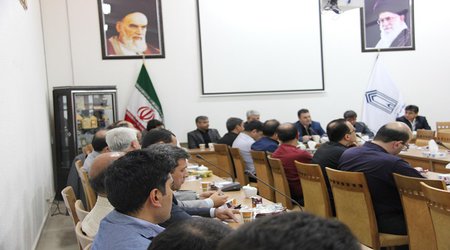 برگزاری نشست  مشترک اعضای هیات علمی دانشگاه  با هیات رئیسه