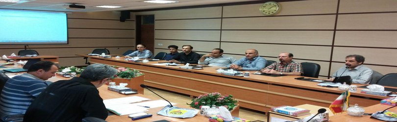 برگزاری جلسه کمیته ایستگاه های تحقیاتی در ساختمان شماره ۲ مرکز تحقیقات و آموزش کشاورزی و منابع طبیعی استان قزوین