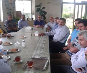 بازدید مسئولین پژوهشکده چای از ایستگاه تحقیقات چای شهید دکتر چمران نشتارود در مازندران