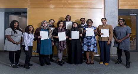 BAME staff celebrate finishing IMPACT development programme