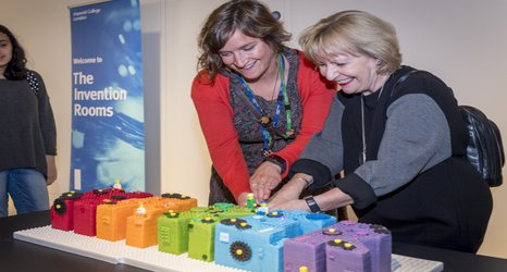 Makerspace celebration and weight impact on emotion: News from the College