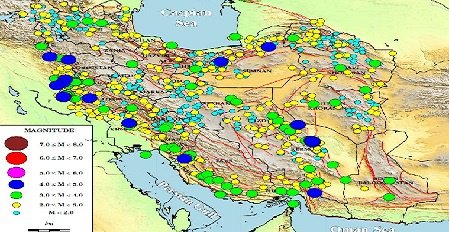 ثبت بیش از ۱۴۵۰ زمین‌لرزه در بهمن ۱۳۹۶ توسط مرکز لرزه‌نگاری مؤسسه ژئوفیزیک دانشگاه تهران