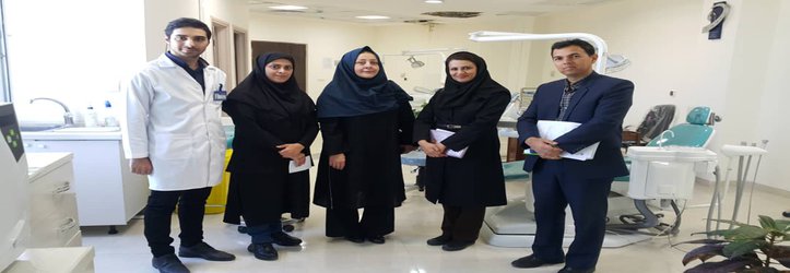 بازدیدکارشناس بیماران خاص وزارت بهداشت از مرکز دندانپزشکی بیمارستان امام خمینی بندر ترکمن