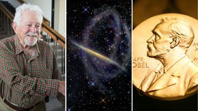 Top stories: ‘the God particle’ father, rivers of stars, and Nobel winners