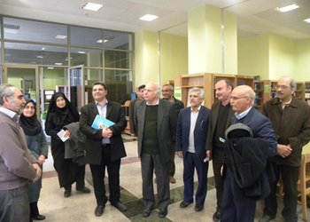 بازدیبد اعضای هیات علمی گروه های آموزشی زراعت و خاکشناسی از مرکز اطلاع رسانی و کتابخانه مرکزی دانشگاه فردوسی مشهد