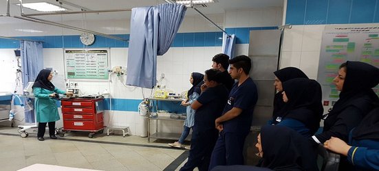 برگزاری کارگاه اموزشی الکترو شوک در مرکز آموزشی، پژوهشی و درمانی کوثر