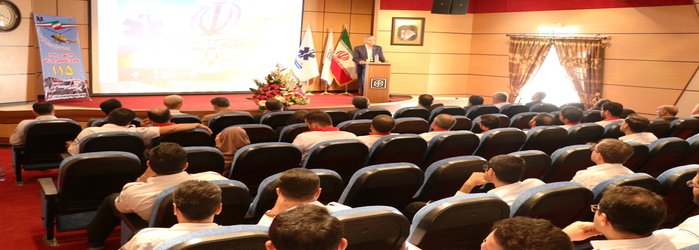 آیین گرامی داشت چهل و سومین سالروز تاسیس اورژانس پیش بیمارستانی کشور 