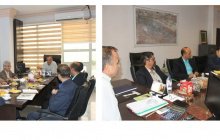 نشست جمعی از مدیران و اعضای هیات علمی واحد یادگار امام (ره) شهرری با مسئولین شهرک صنعتی شمس آباد