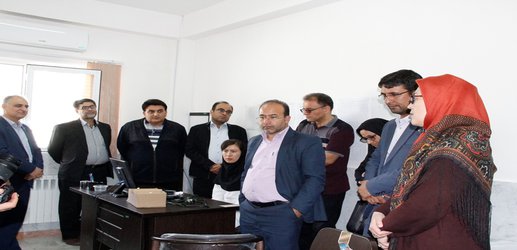 بازدید مدیران کل بیمه سلامت از استقرارنظام ارجاع الکترونیک در آق قلا
