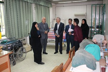 بازدید هیئت ممتحنه پرستاری وزارت بهداشت از دانشگاه علوم پزشکی بابل