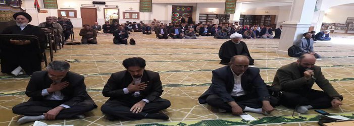 برگزاری مراسم زیارت عاشورا به مناسبت شهادت حضرت رقیه (س) در مجتمع دانشگاهی سوهانک