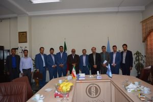 دیدار ریاست مجتمع با مدیر عامل بانک رسالت
