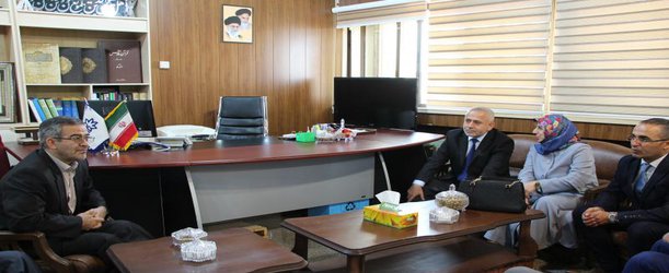 دیدار رییس دانشگاه حکاری ترکیه با رییس دانشگاه ارومیه