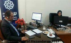 حضور رییس دانشگاه مازندران در محل مدیریت رسیدگی به شکایات و مطالبات مردمی استان در بستر سامانه سامد