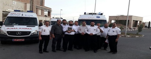 حضور فعال اورژانس پیش بیمارستانی دانشگاه علوم پزشکی استان سمنان در مراسم اربعین حسینی 