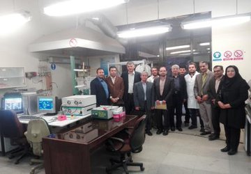 بازدید اعضای هیات مدیره انجمن هیدروژن و پیل سوختی ایران از استک پیل سوختی SOFC پژوهشگاه نیرو