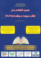 دومین کنفرانس ملی نقش مدیریت در چشم انداز ۱۴۰۴ 