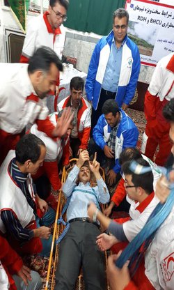 مانور و اردوی بقا در شرایط سخت و اضطراری در شهرستان گرگان
