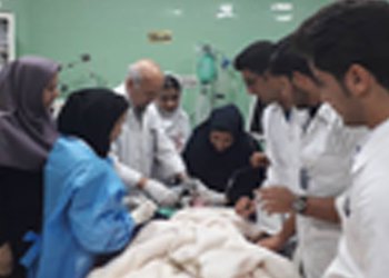 احیاء موفق نوزاد تازه متولدشده در بیمارستان امام حسین (ع) اهرم