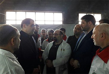 بازدید وزیر بهداشت از درمانگاه دانشگاه علوم پزشکی بابل و قرارگاه جهادی سجادیه استان مازندران