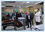 در اولین روزهفته پیشگیری از مسمومیت ها: بازدید جمعی از روسا و مسئولین از بخش مسمومیت مراکز آموزشی درمانی نور و حضرت علی اصغر(ع)