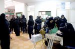 برگزاری انتخابات شورای دانش آموزی دبیرستان دخترانه سما دانشگاه آزاد اسلامی میانه