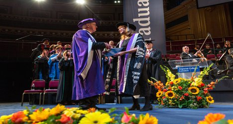 Celebrating Imperial’s first Provost as James Stirling receives honorary degree