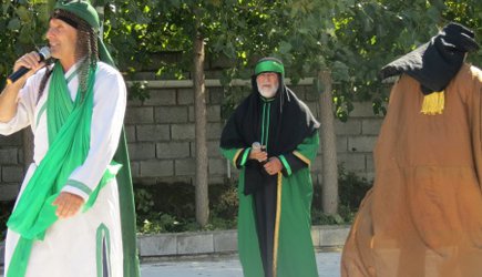 برگزاری مراسم تعزیه خوانی به مناسبت اربعین