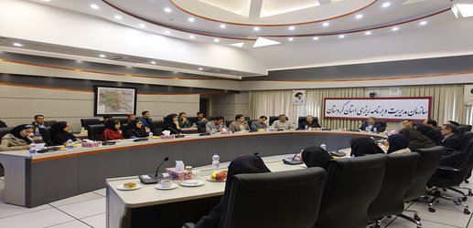 بازدید دانشجویان رشته آمار دانشگاه کردستان از حوزه معاونت آمار و اطلاعات سازمان مدیریت و برنامه ریزی استان کردستان