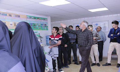 بازدید دانشجویان گروه علوم و مهندسی خاک دانشگاه تهران از موسسه تحقیقات خاک و آب