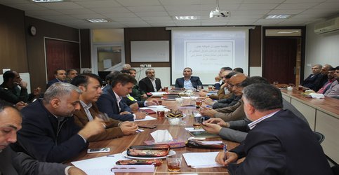 برگزاری جلسه هماهنگی برپایی بیمارستان صحرایی در منطقه کرند
