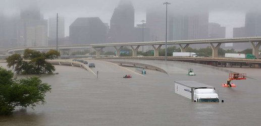 Urbanisation made flooding from Hurricane Harvey 21 times as likely