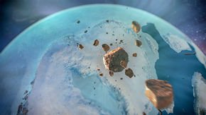 Massive crater under Greenland’s ice points to climate-altering impact in the time of humans
