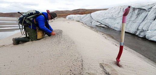 Huge 30-kilometre wide meteorite crater found under Greenland glacier
