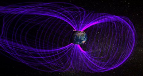 Powerful aurora-forming mini explosions seen behind the Earth