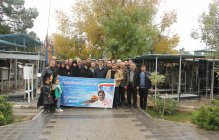 مراسم غبار روبی و تجدید میثاق با شهدا به روایت تصویر