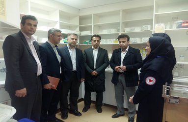 بازدید کارشناسان بهداشت محیط وزارت بهداشت از مرکز آموزشی درمانی فوق تخصصی قلب وعروق فرشچیان