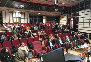 حضور معاون اجتماعی دانشگاه علوم پزشکی کردستان در سمینار یک روزه دیابت (انجمن دایره آبی)