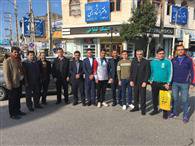 حرکت نمادین دو، همزمان با آغاز دهه مبارک فجرتوسط دانشجوی واحد نور