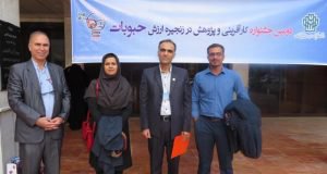 تجلیل از پژوهشگران برجسته مرکز تحقیقات و آموزش گلستان در جشنواره کارآفرینی و پژوهش در زنجیره ارزش حبوبات