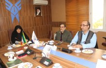 برگزاری شورای فرهنگی ،اجتماعی و ستاد اقامه نماز دانشگاه آزاد اسلامی واحد تهران غرب در ساختمان ستادی