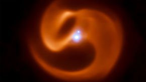 Massive star system primed for intense explosion