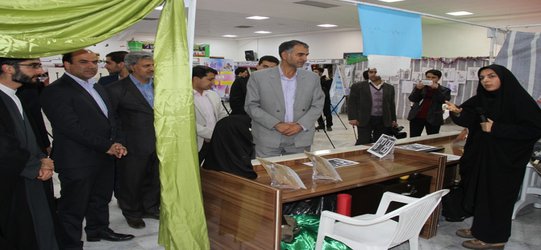 اولین نمایشگاه عفاف و حجاب در ساختمان معاونت آموزشی مجتمع آموزش عالی گناباد برگزار شد